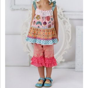 MATILDA JANE Sugar Rush Cropped Ruffle Capris